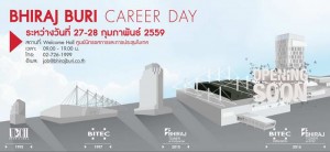 Bhiraj Buri Career Day - Banner