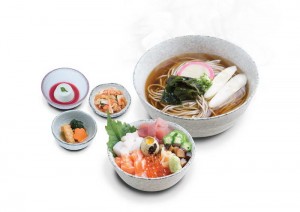 4 menu NY-ZEN-·      ชุด MINI CHIRASHI DON & UDON SET