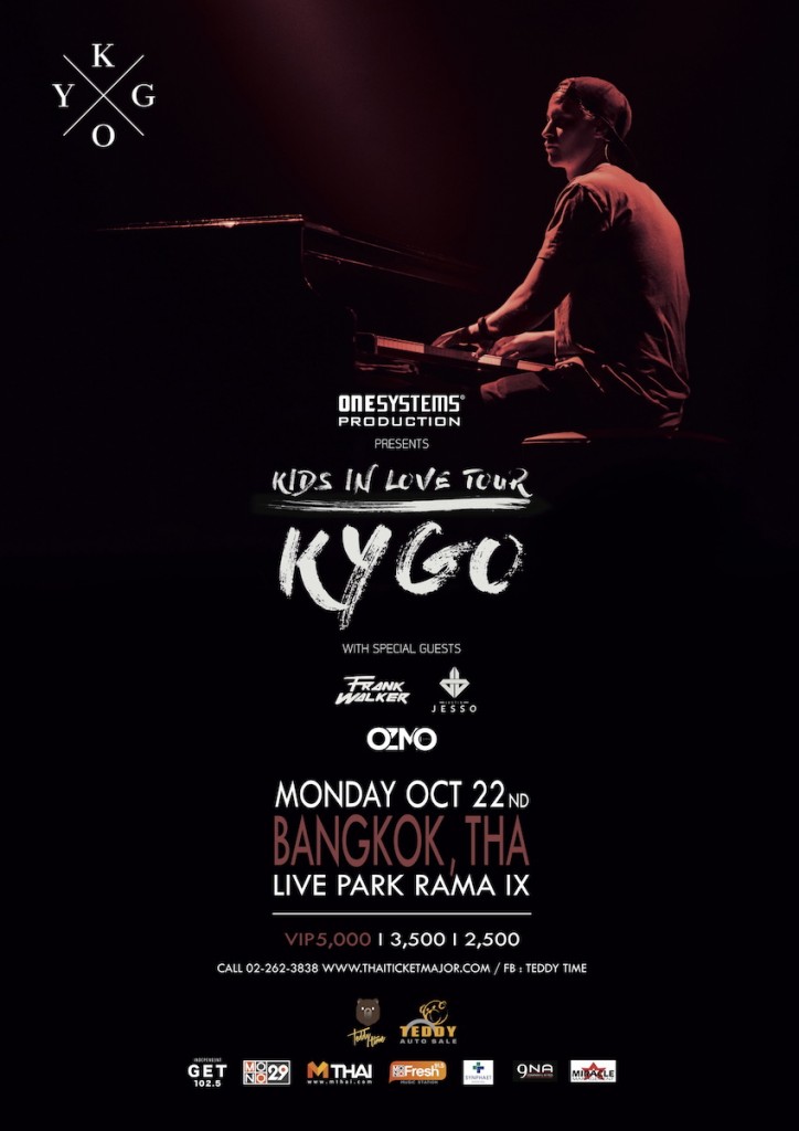 17. Poster Concert “One Systems Production Presents Kygo Kids In Love Tour”