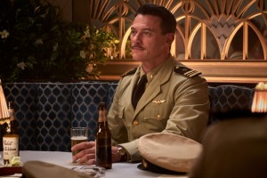Luke Evans stars as 'Lt. Commander Wade McClusky' in MIDWAY.