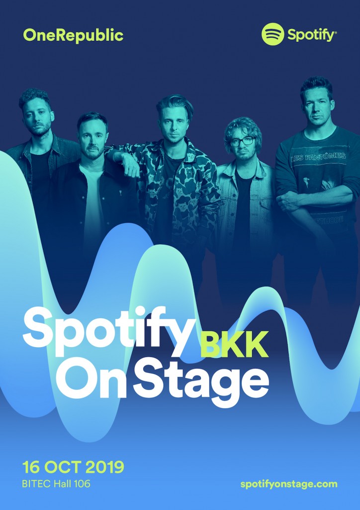Spotify On Stage 2019_BKK_OneRepublic_RGB