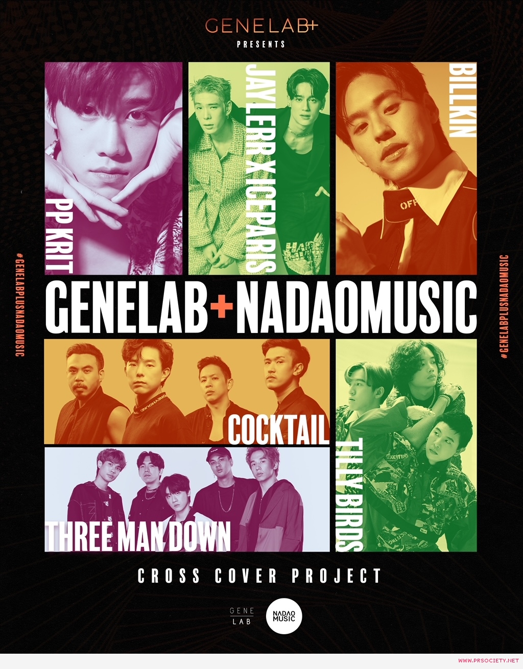 Poster GeneLab+ Nadao Music