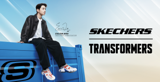 Cha Eun Woo Skechers x Transformers