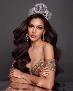 นลิน-ฉัตร์ณลิณ โชติจิรวราฉัตร 1st Runner Up Miss Universe Thailand 2023 และ Miss Intercontinental 2023