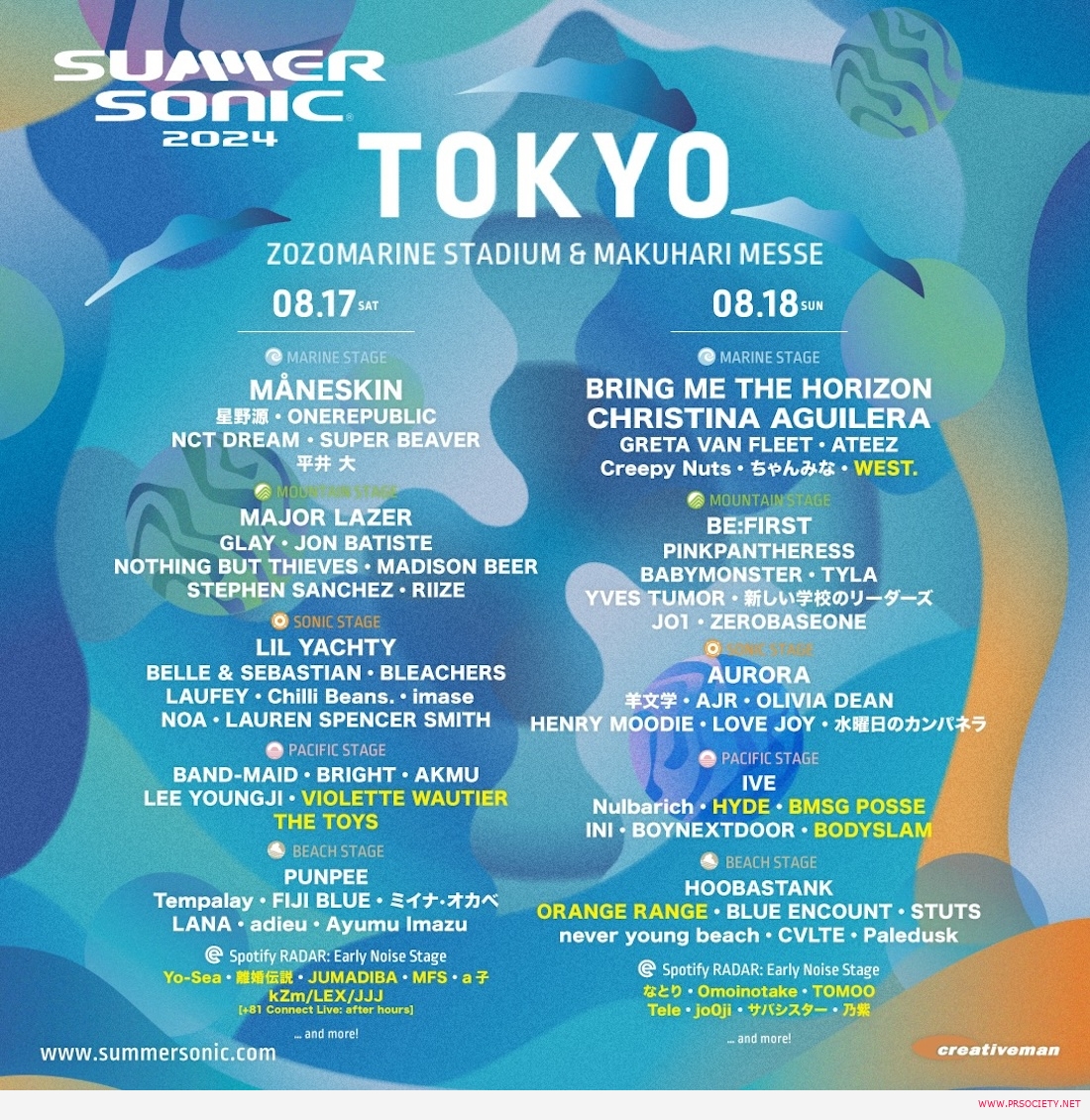 poster summer sonic