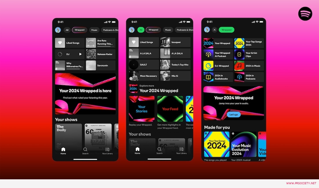 [1] Spotify Wrapped 2024_Mobile Experience